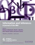 Information And Inference-a Journal Of The Ima
